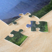 Vernal Herfst wandelaar en regenboog Detail - Yose Legpuzzel (Zijkant)