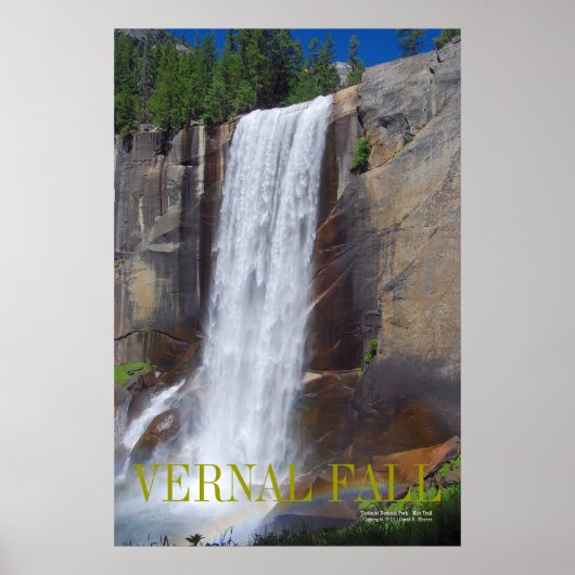 VERNAL HERFST, Yosemite National Park ... Poster (Voorkant)