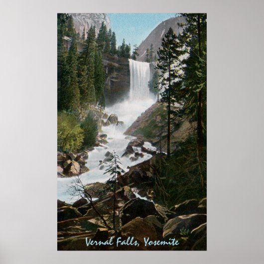 Vernal Herfst  Yosemite Poster (Voorkant)