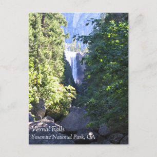Vernal Herfsten, Yosemite National Park, CA Briefk Briefkaart