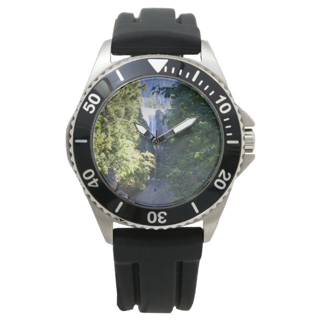 Vernal Herfsten, Yosemite National Park, CA Horloge (Voorkant)