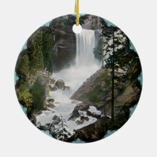 Vernal Herfsten Yosemite Ornament (Achterkant)