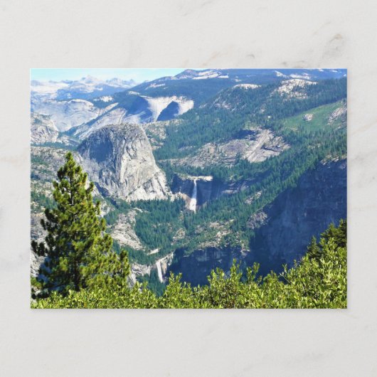 Vernal & Nevada Herfsten van Glacier Point, CA Briefkaart (Voorkant)