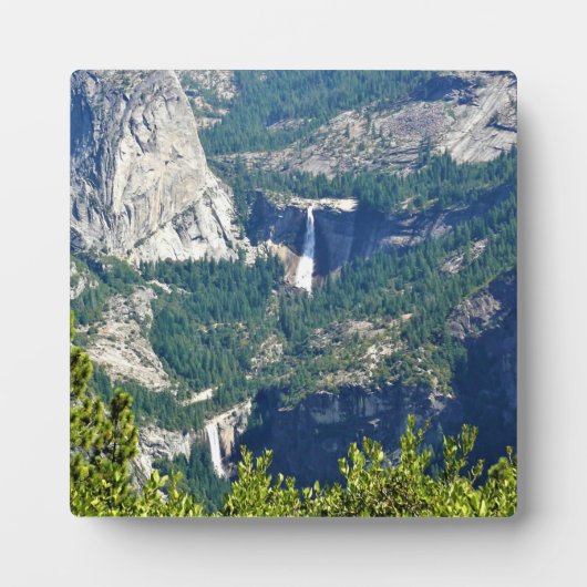 Vernal & Nevada Herfsten van Glacier Point, CA Fotoplaat (Voorkant)