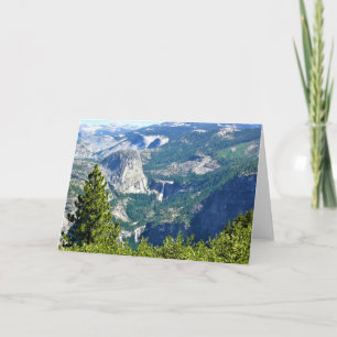 Vernal & Nevada Herfsten van Glacier Point, CA Kaart