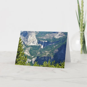 Vernal & Nevada Herfsten van Glacier Point, CA Kaart