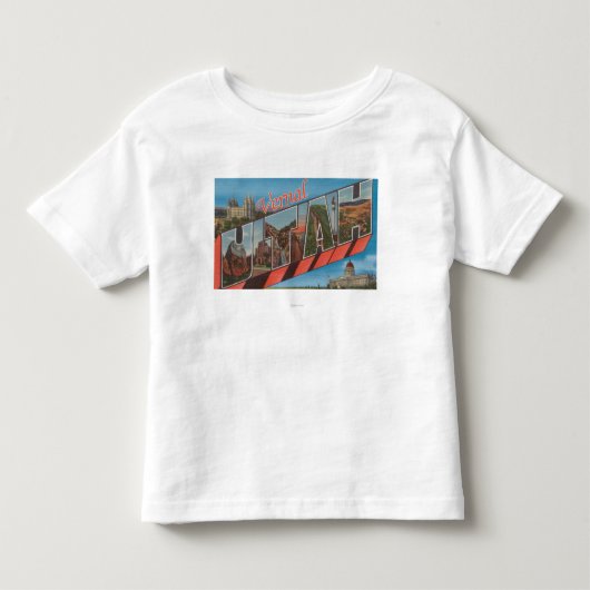 Vernal, UtahLarge Letter ScenesVernal, UT Kinder Shirts (Voorkant)