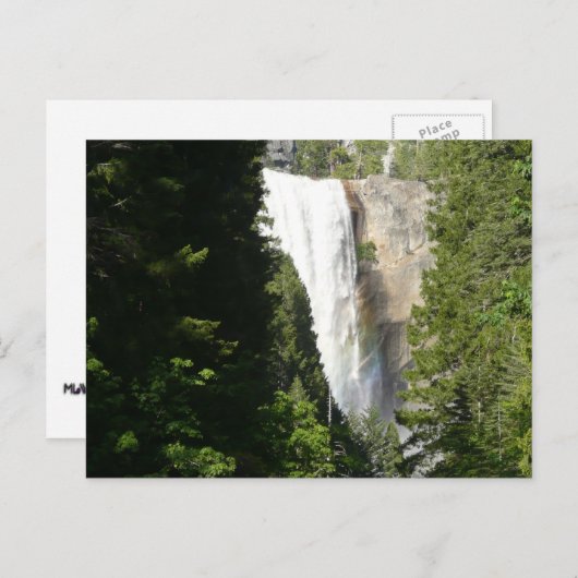 Vernale Herfst II in het nationaal park Yosemite Briefkaart (Voorkant / Achterkant)