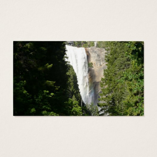 Vernale Herfst II in het nationaal park Yosemite Visitekaartje (Achterkant)