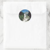 Vernale Herfst- Yosemite Ronde Sticker (Tas)