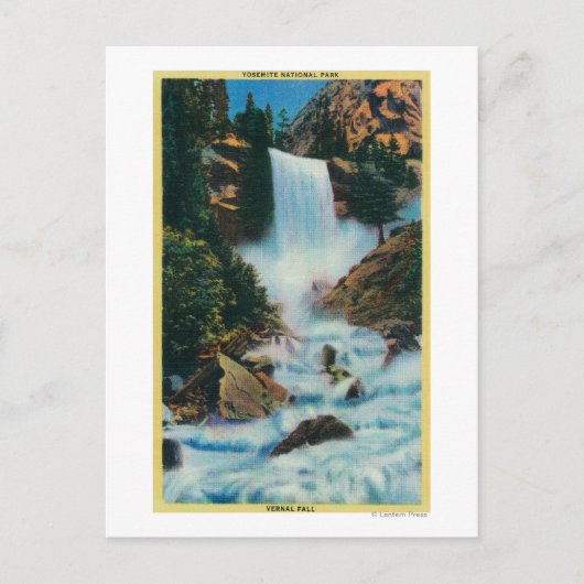 Vernale Herfsten bij YosemiteYosemite, CA Briefkaart (Voorkant)