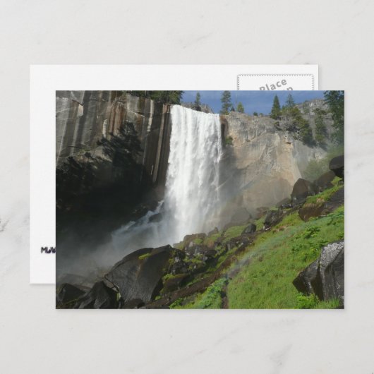 Vernale Herfsten I in het Nationaal Park Yosemite Briefkaart (Voorkant / Achterkant)