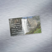 Vernale Herfsten I in het Nationaal Park Yosemite Magnetisch Visitekaartje (Voorbeeld)