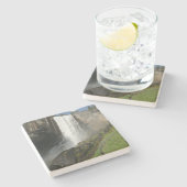 Vernale Herfsten I in het Nationaal Park Yosemite Stenen Onderzetter (Zijkant)