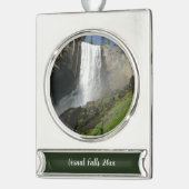 Vernale Herfsten I in het Nationaal Park Yosemite Verzilverd Banner Ornament (Links)