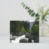 Vernale Herfsten op afstand bij Yosemite Briefkaart (Staand voorkant)