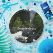 Vernale Herfsten op afstand bij Yosemite Papieren Bordje (Feest)