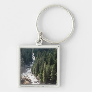 Vernall Herfst en Mist Trail Sleutelhanger