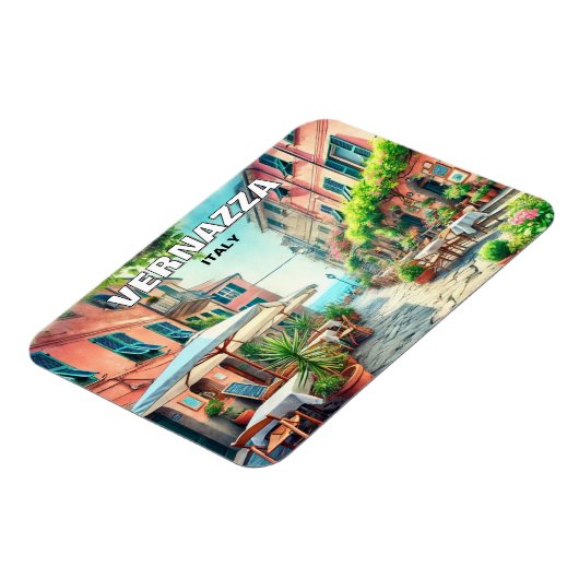 Vernazza café magneet (Linkerzijde)