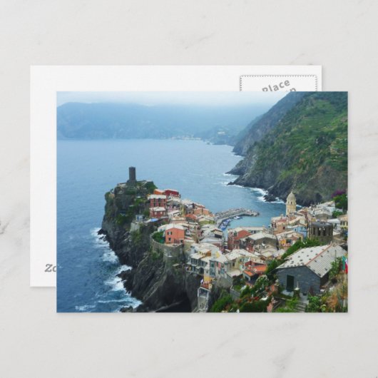 Vernazza Cinqua Terra Briefkaart (Voorkant / Achterkant)