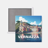 Vernazza, Cinqua Terra Magnet (Voorkant / Achterkant)