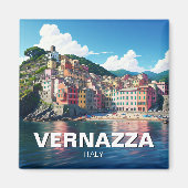 Vernazza, Cinqua Terra Magnet (Voorkant)