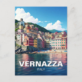 Vernazza, Cinqua Terra Magnet Briefkaart