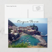 vernazza cinque terre briefkaart (Voorkant / Achterkant)