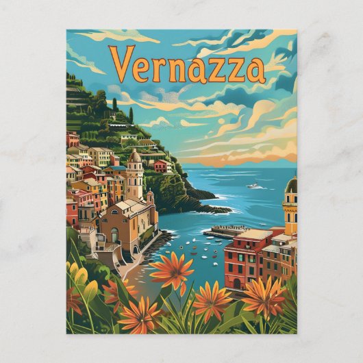 Vernazza Cinque Terre Briefkaart (Voorkant)