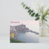 Vernazza, Cinque Terre.Briefkaart Briefkaart (Staand voorkant)