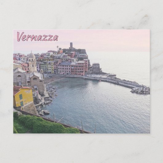 Vernazza, Cinque Terre.Briefkaart Briefkaart (Voorkant)