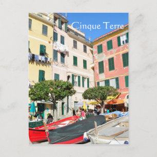 Vernazza, Cinque Terre, Italië Briefkaart