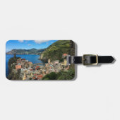 Vernazza, Cinque Terre, Italië, Europa Bagagelabel (Voorkant horizontaal)