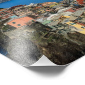 Vernazza, Cinque Terre, Italië - Foto afdrukken (Hoek)