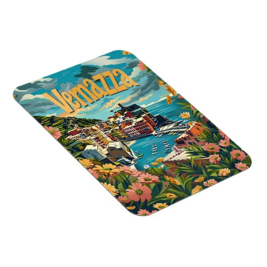 Vernazza Cinque Terre Italië Magneet (Rechterzijde)
