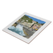 Vernazza, Cinque Terre, Italië Tegeltje (Zijkant)