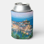 Vernazza Cinque Terre La Spezia Italië Panorama Blikjeskoeler (Blikje Achterkant)