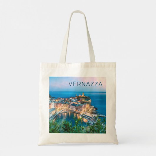 Vernazza Cinque Terre La Spezia Italië Panorama Tote Bag