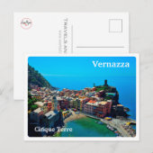 VERNAZZA - Cinque Terre - Liguria - PANORAMA - Briefkaart (Voorkant / Achterkant)