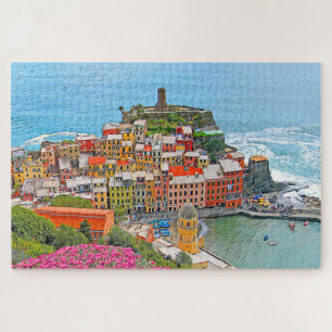VERNAZZA - Cinque Terre - panorama - Ligurië - Legpuzzel