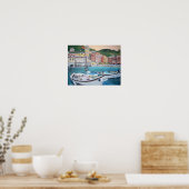 Vernazza Harbour, Cinque Terre Poster (Keuken)