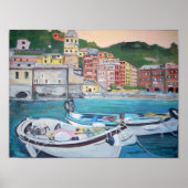 Vernazza Harbour, Cinque Terre Poster (Voorkant)