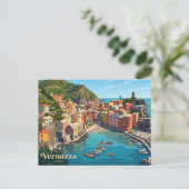 Vernazza Italië Briefkaart (Staand voorkant)