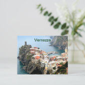 vernazza italië fridge magnet briefkaart (Staand voorkant)