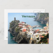 vernazza italië fridge magnet briefkaart (Voorkant / Achterkant)