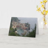 Vernazza Italië Kaart (Gele Bloem)