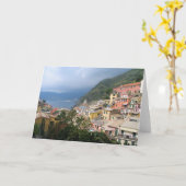 Vernazza Italië Kaart (Gele Bloem)
