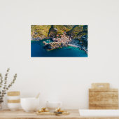 VERNAZZA, ITALIË - KUSTSCENE POSTER (Keuken)