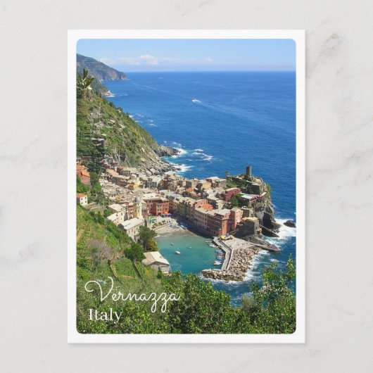 VERNAZZA - Liguria - CINQUE TERRE - Briefkaart (Voorkant)