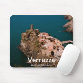 Vernazza Panoramisch Uitzicht Mousepad Muismat (Met muis)
